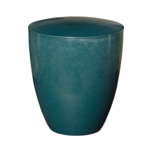 Urne mit Eichenholzblüte Grün